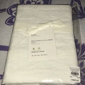 Belgian Flax Linen Sham 26x26”